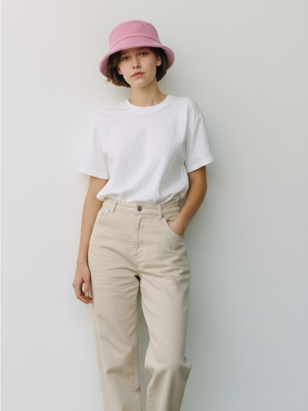 Call it spring Pink Bucket Hat